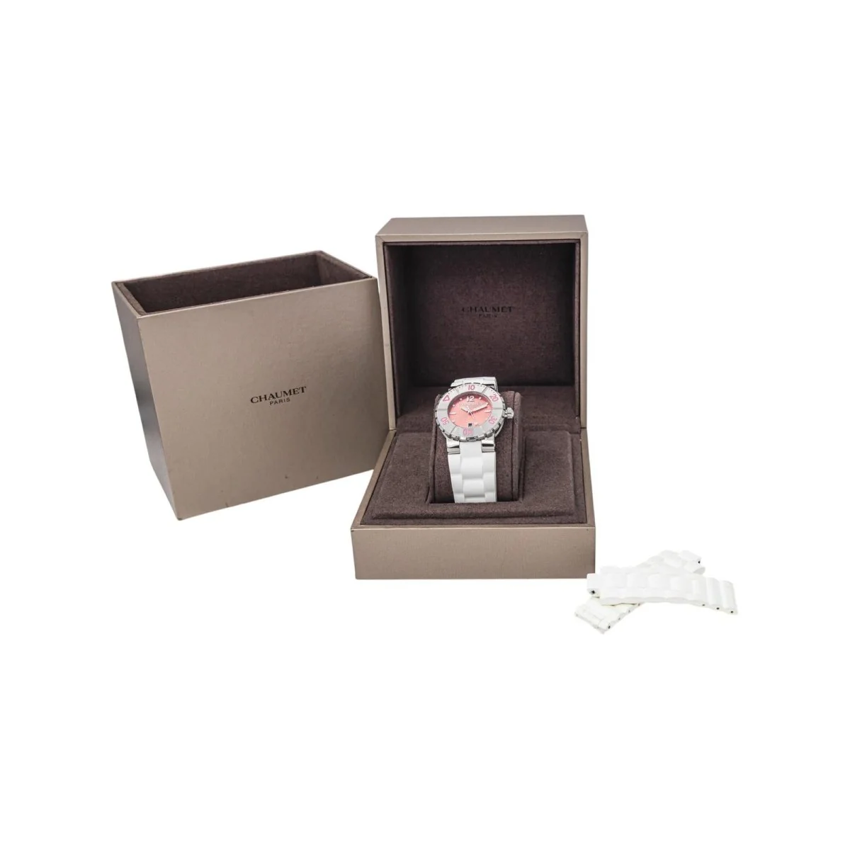 Montre CHAUMET "Class One" en acier et quartz - Image 7