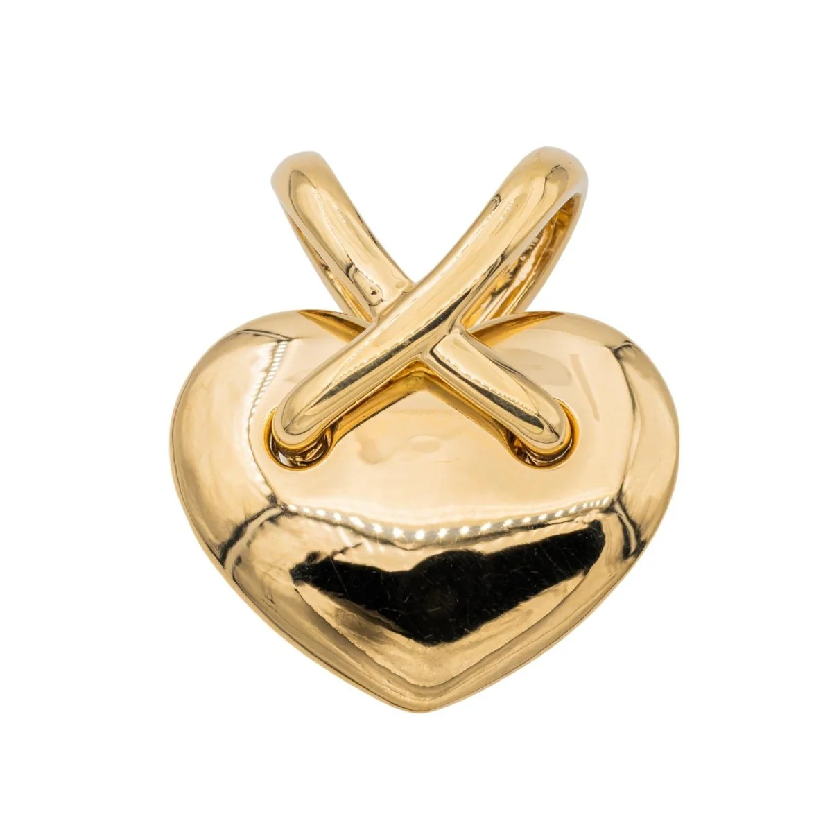 Pendentif CHAUMET "Cœur lien" en or jaune