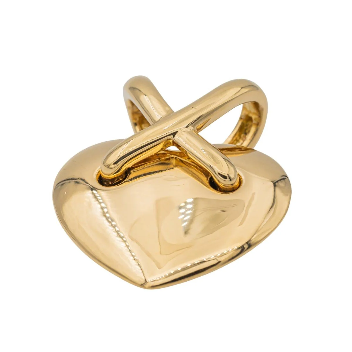 Pendentif CHAUMET "Cœur lien" en or jaune - Image 6