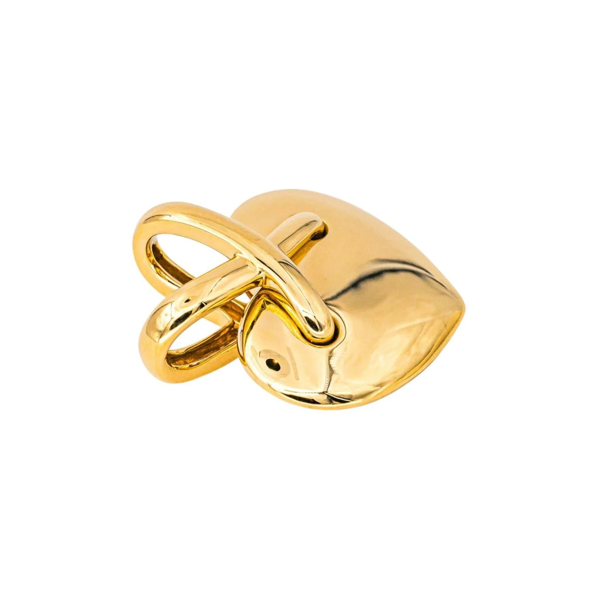 Pendentif CHAUMET "Coeur Lien" en or jaune - Image 5
