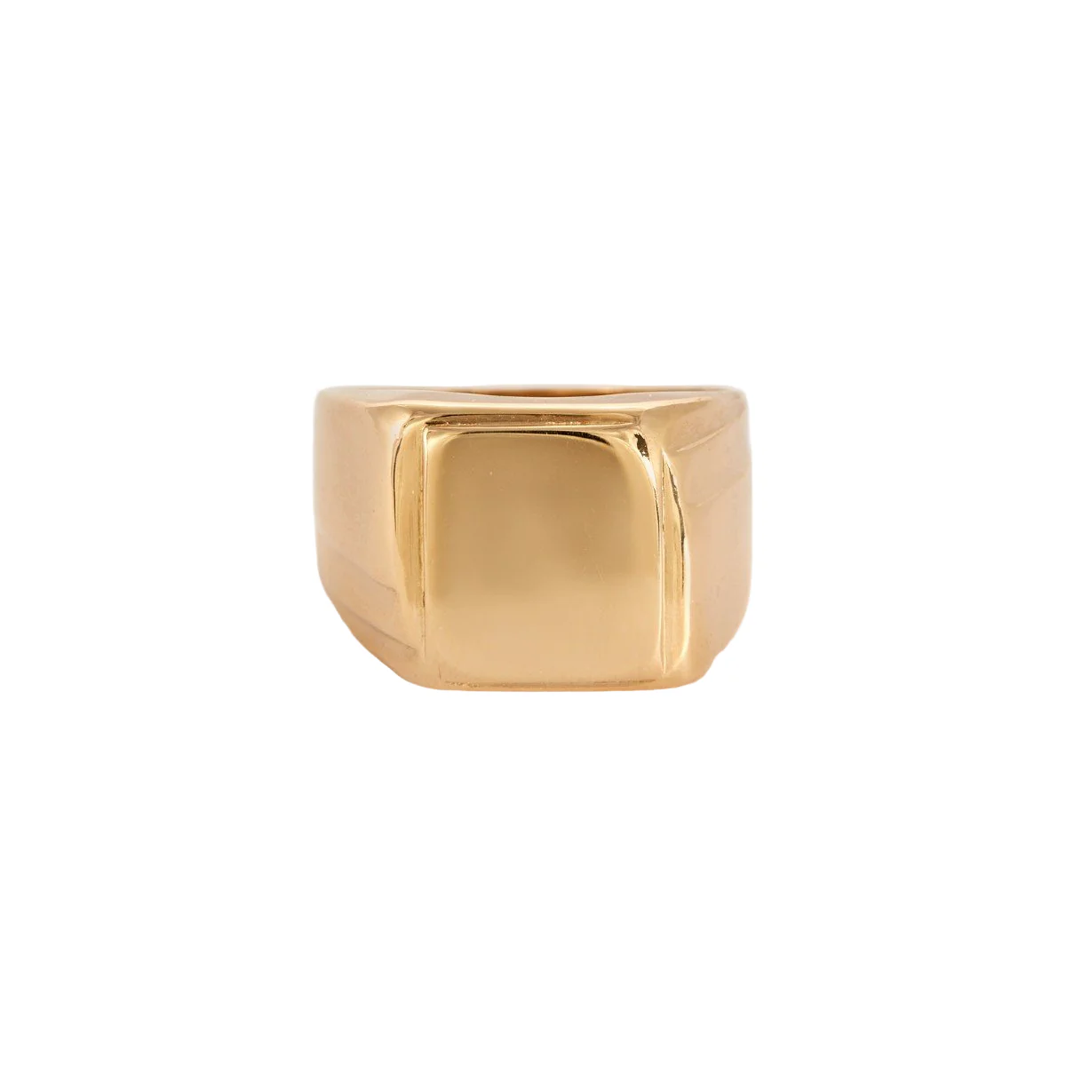 Bague Chevalière en or jaune