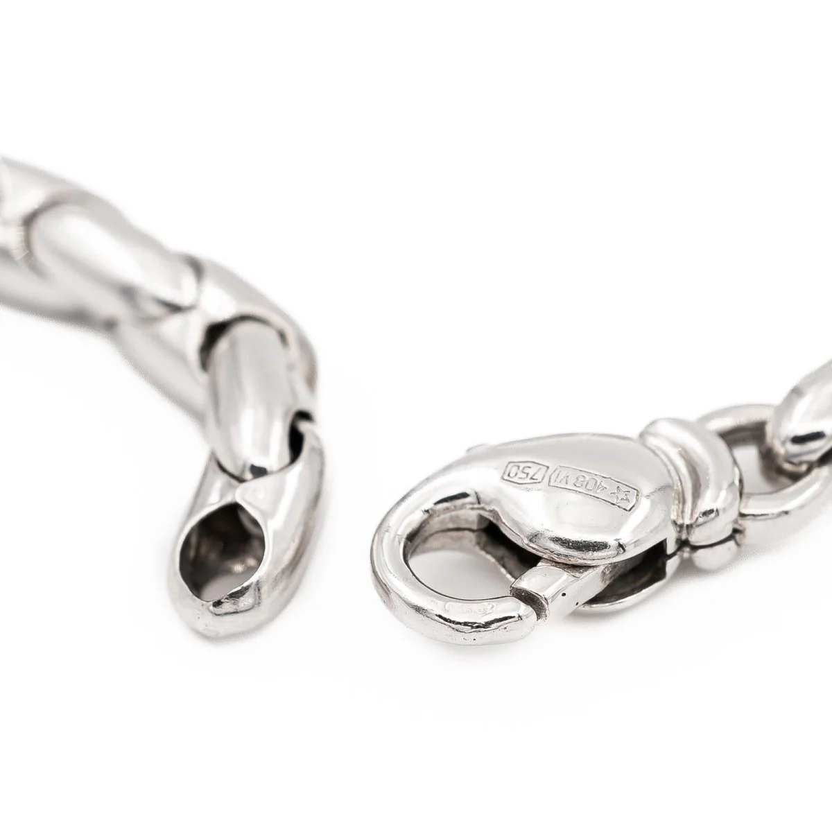 Bracelet CHIMENTO en or blanc - Image 4