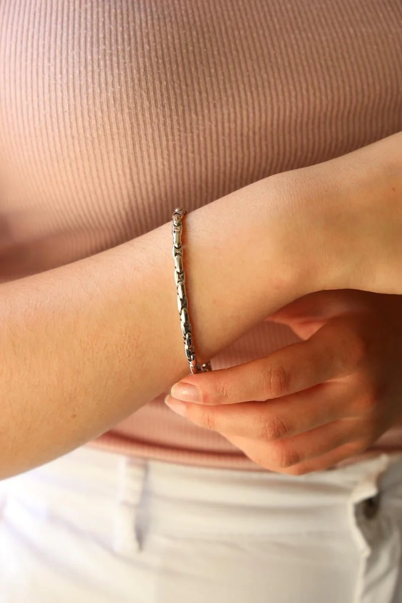 Bracelet CHIMENTO en or blanc - Image 7