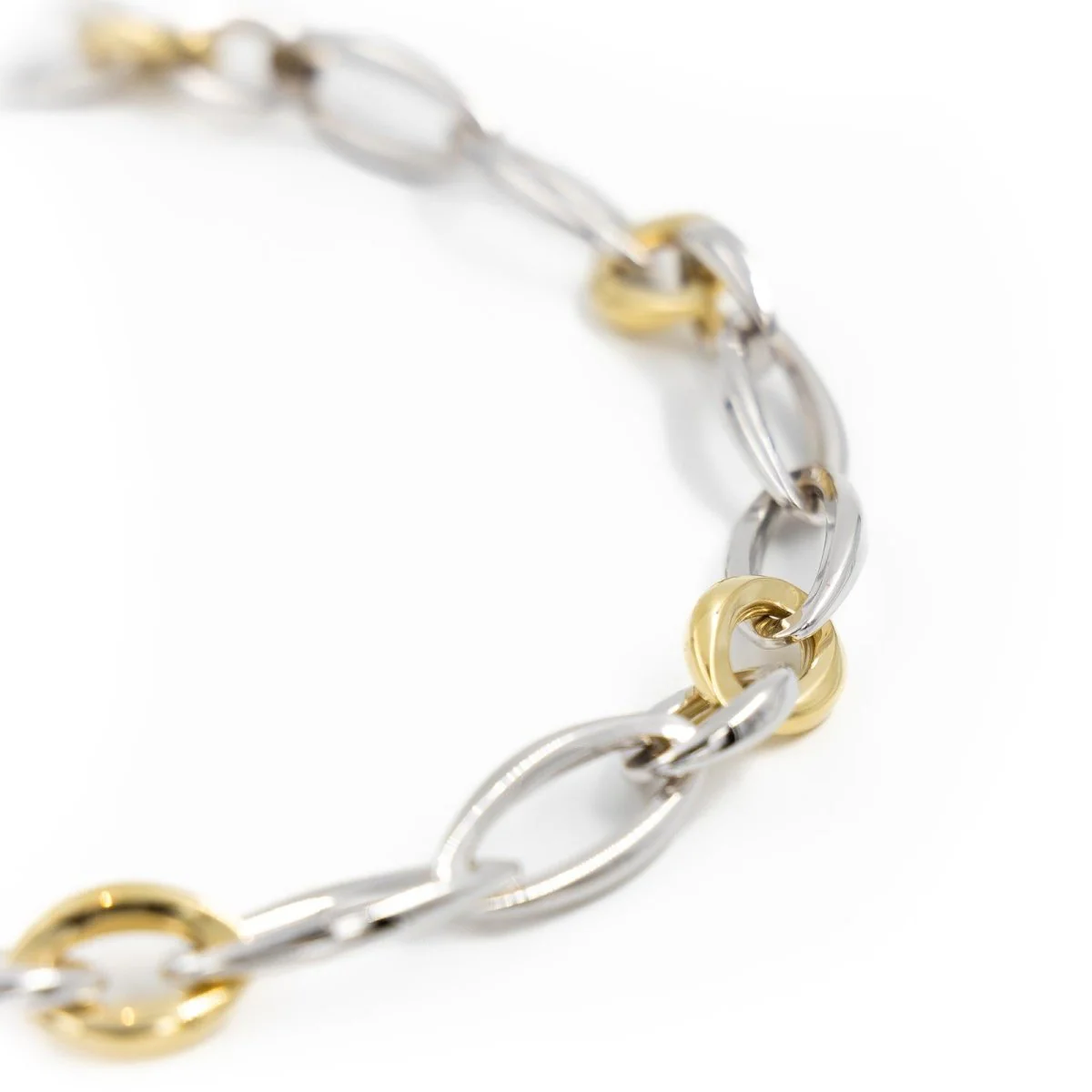 Collier Chaîne CHIMENTO en 2 ors - Image 4