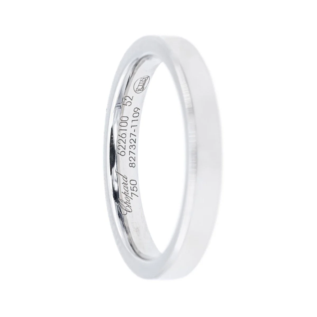 Bague Alliance CHOPARD "Timeless Wedding" en or blanc - Image 5