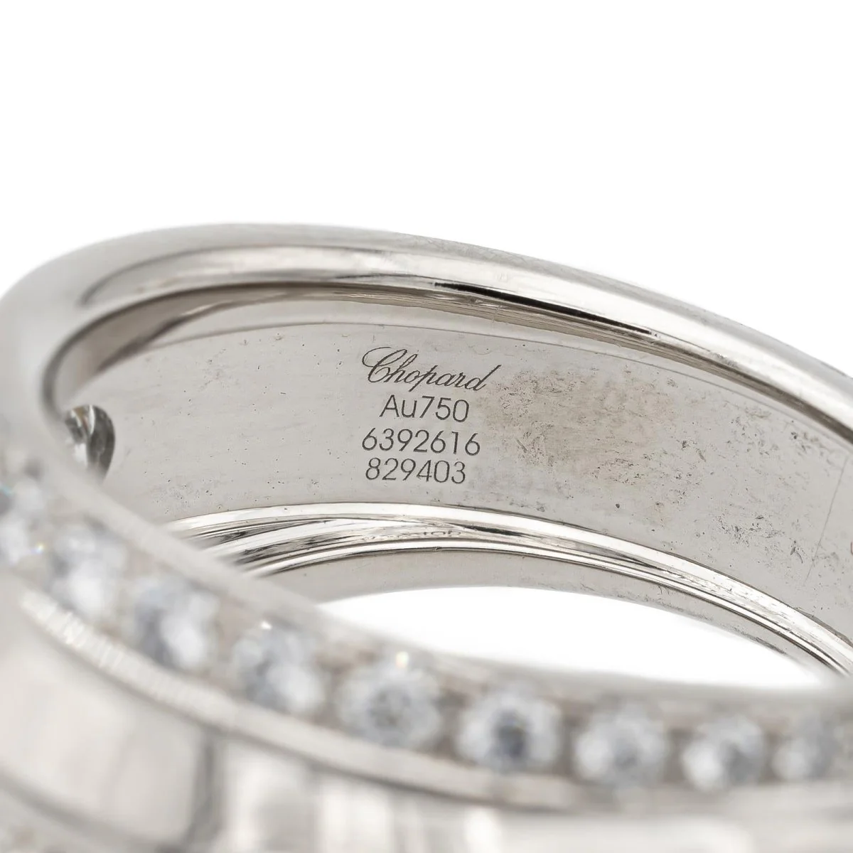 Chopard Bague Bandeau La Strada Or blanc diamant - Image 5