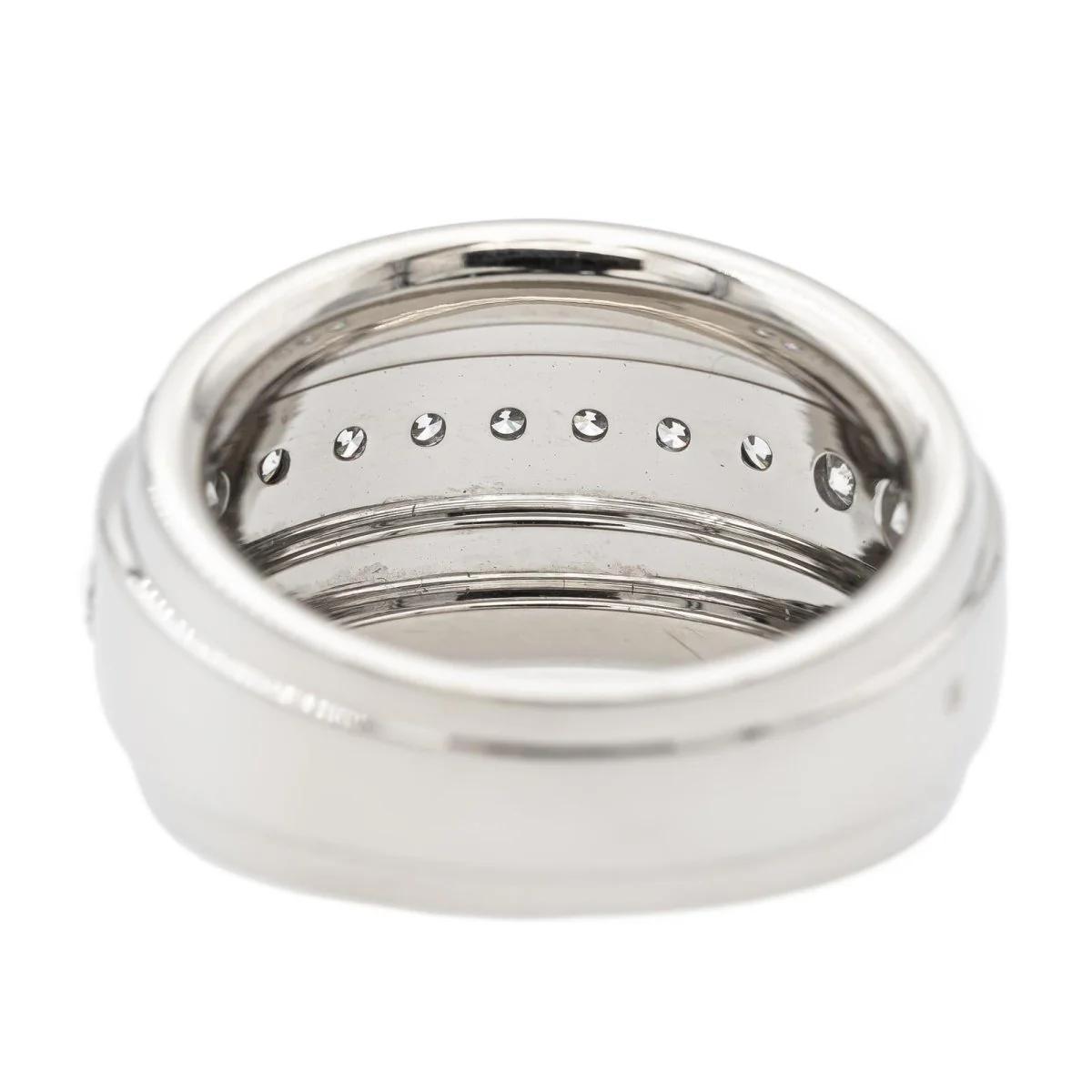 Chopard Bague Bandeau La Strada Or blanc diamant - Image 6