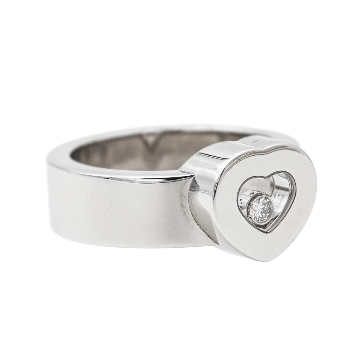 Bague Coeur Happy Diamonds Chopard en or blanc et diamant - Image 7