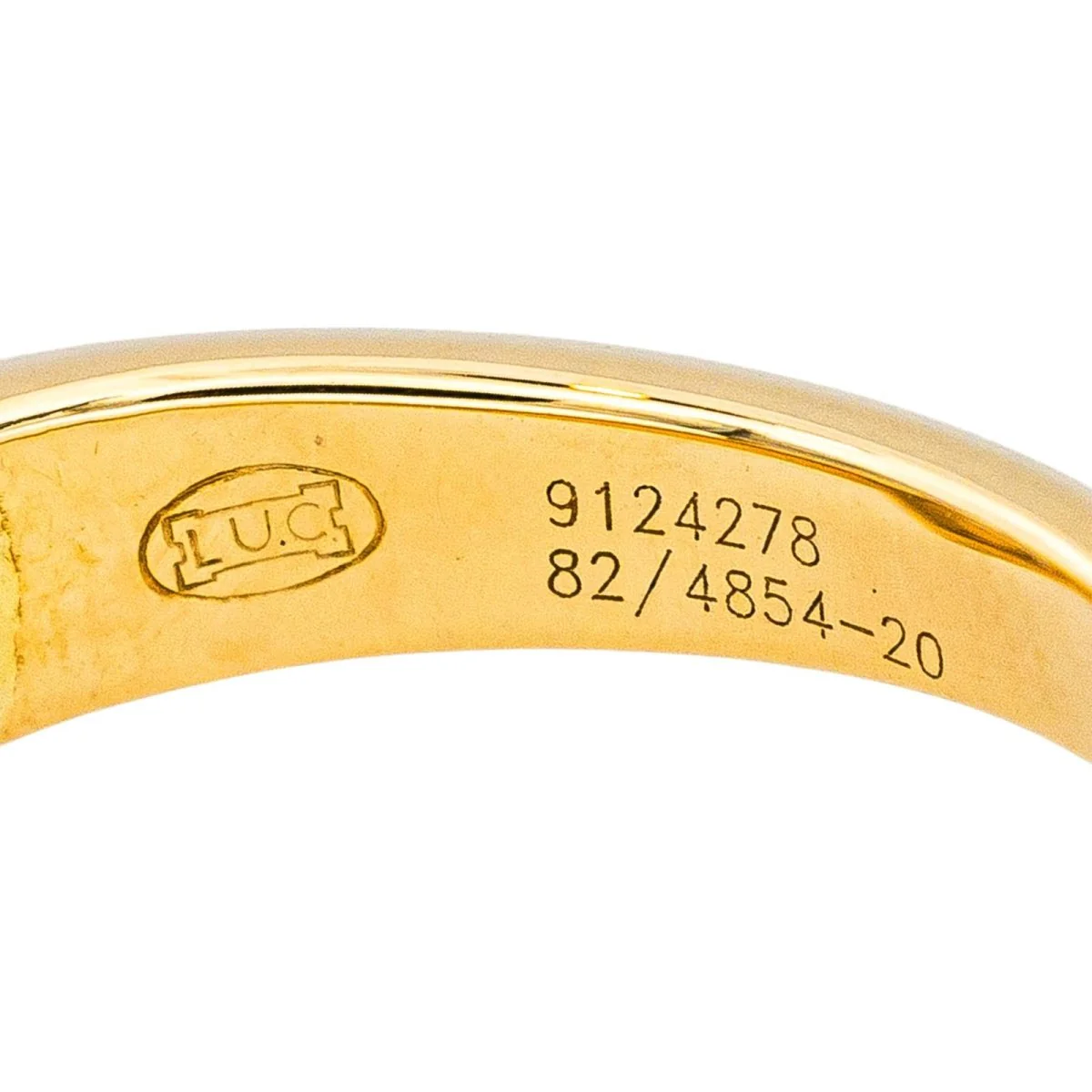 Bague Solitaire CHOPARD "Happy Diamond" en or jaune et diamant - Image 9