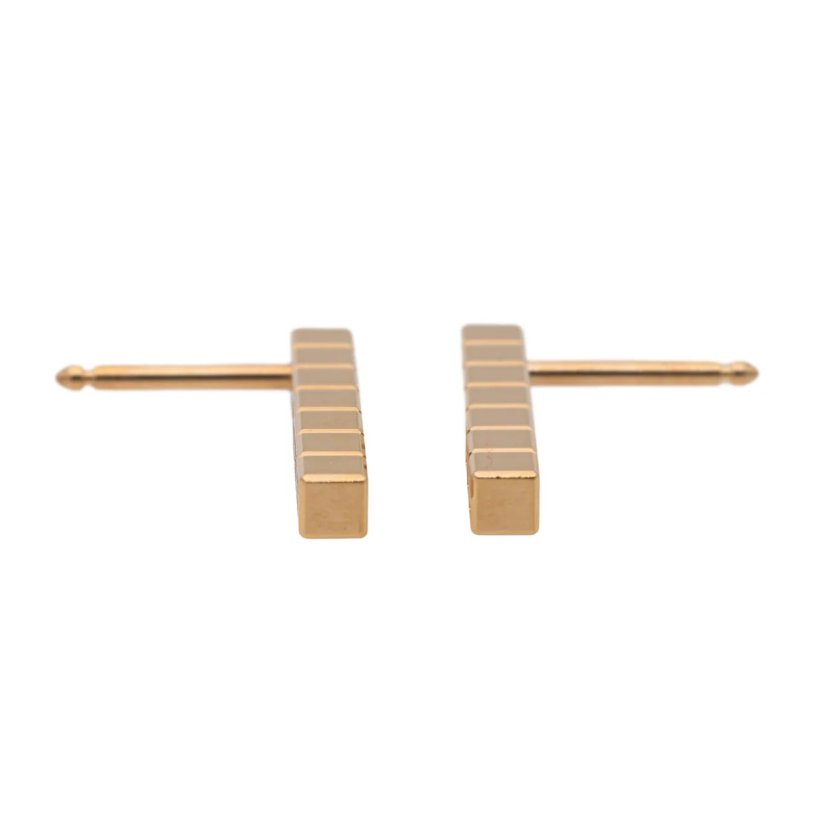 Boucles d'oreilles Puces CHOPARD "Ice Cube" en or rose et diamants - Image 5