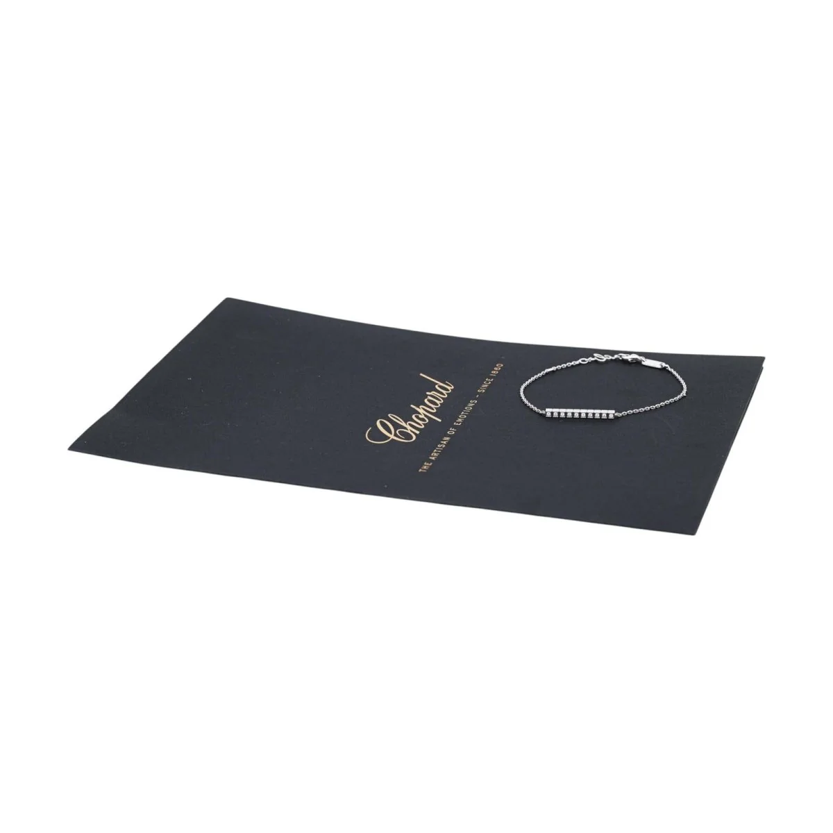 Bracelet Ligne CHOPARD "Ice Cube" en or blanc et diamants - Image 10