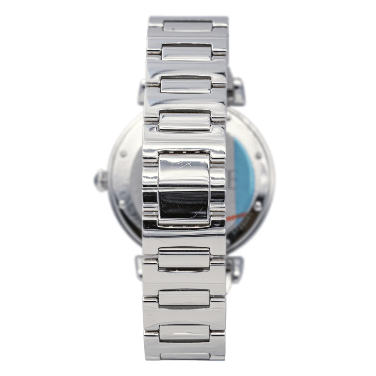 Montre CHOPARD "Impériale" en acier, nacre, améthyste, saphir et diamants - Image 4