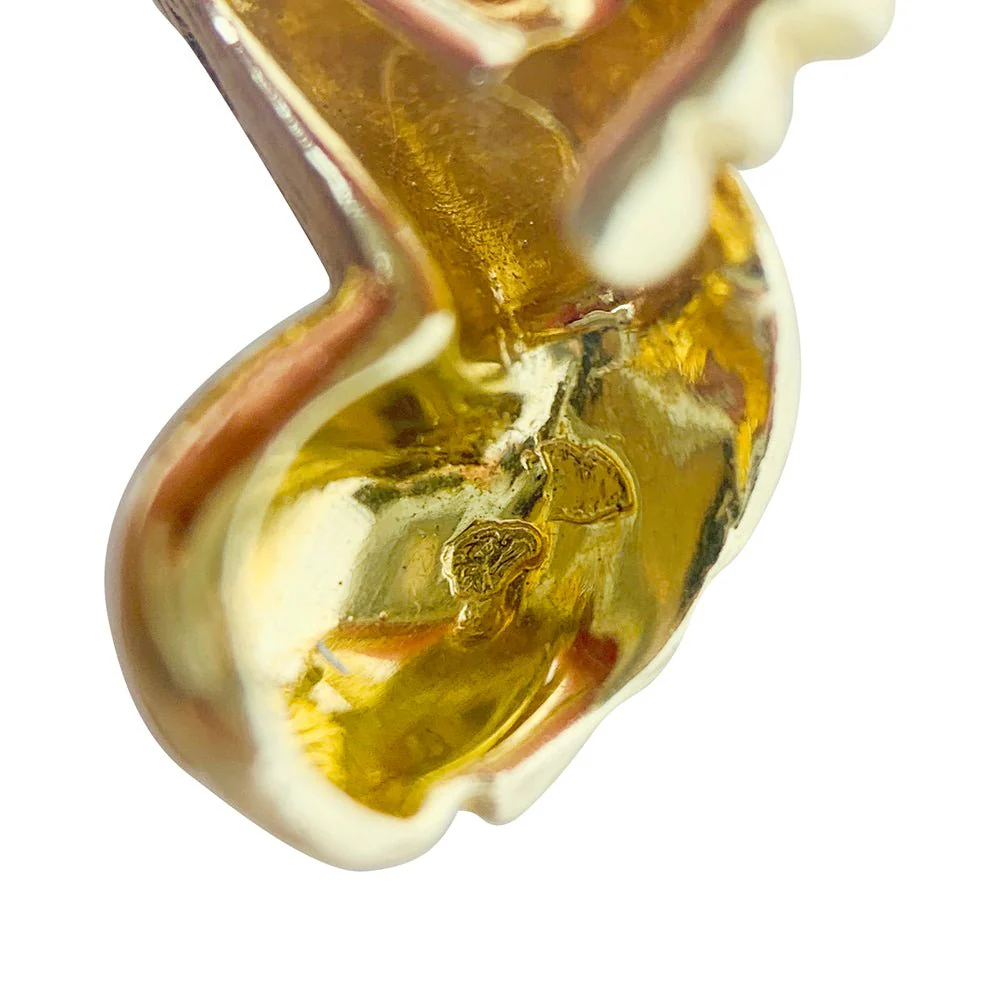 Broche Clip VAN CLEEF & ARPELS "Lion Ebouriffé" en or jaune, platine, émeraudes et diamants - Image 6