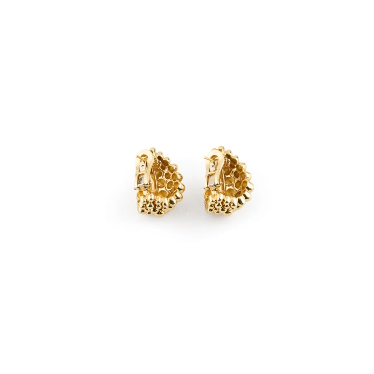 Boucles d'oreilles BOUCHERON en or jaune et perles - Image 5