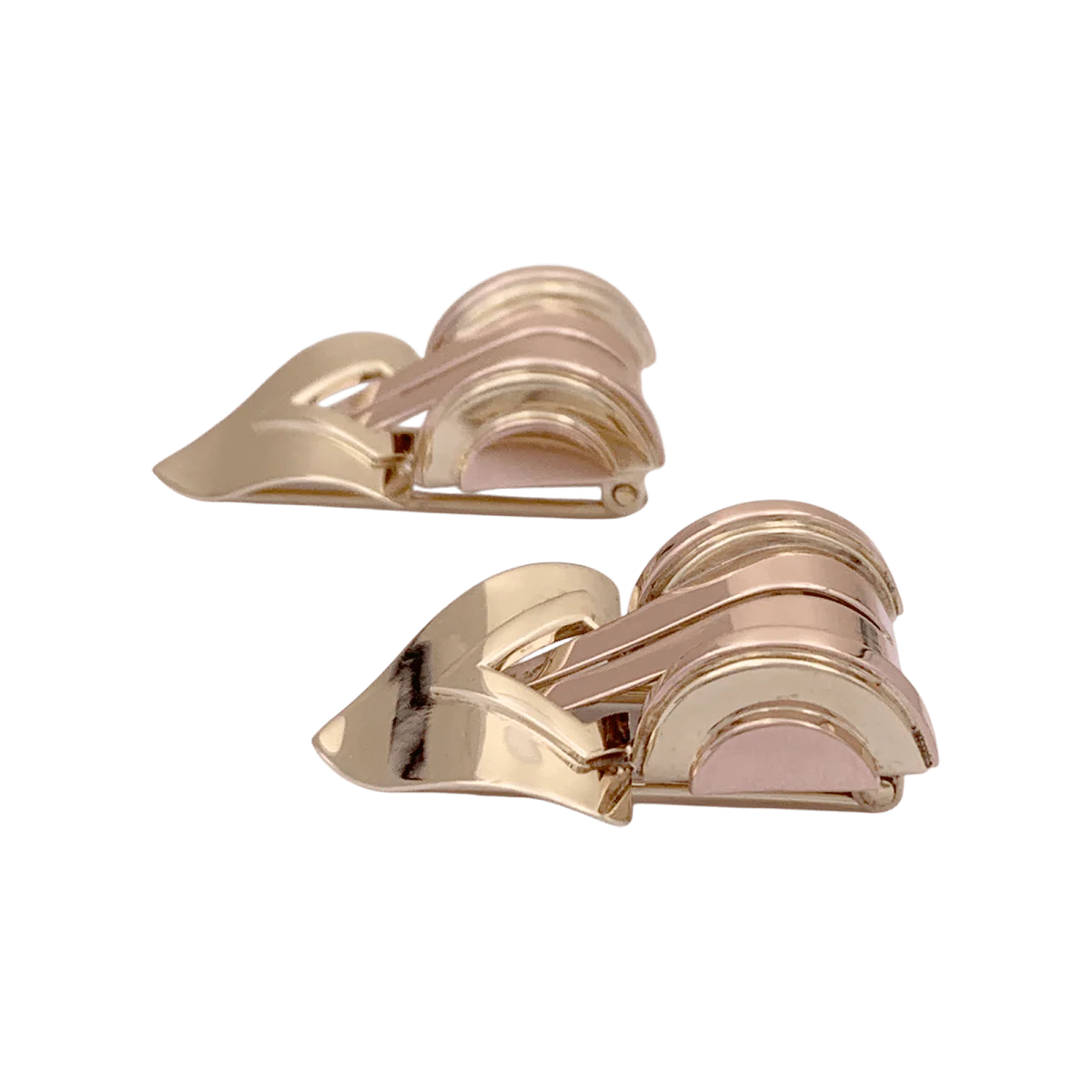 Broches Clips TIFFANY & CO. en or jaune et or rose - Image 6