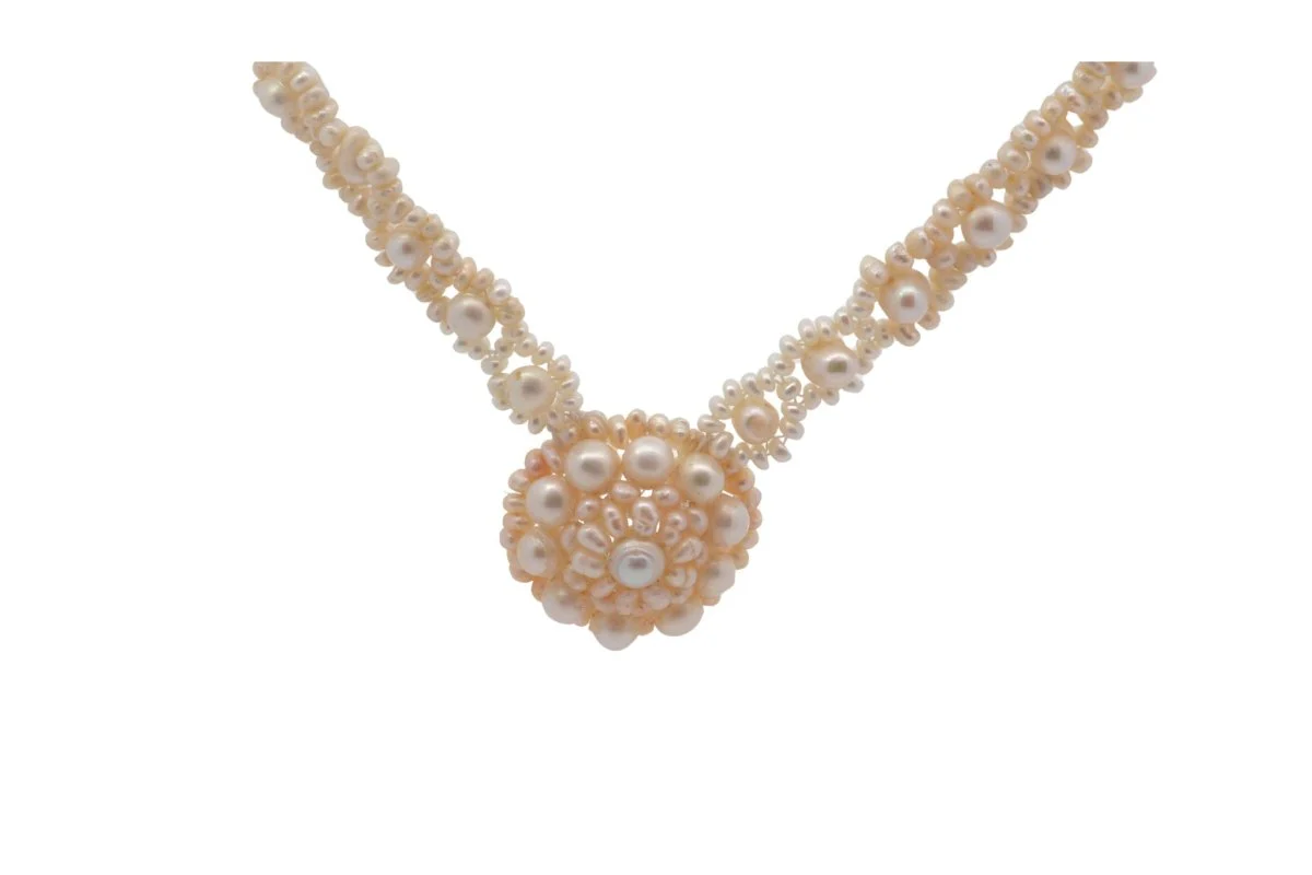Collier en or et perles fines - Image 2