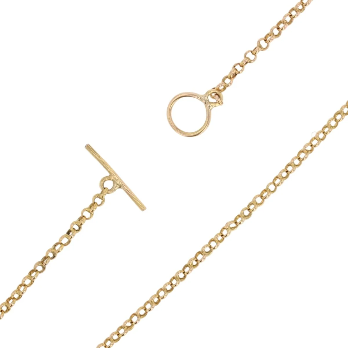 Collier en or jaune, perle et diamants - Image 5