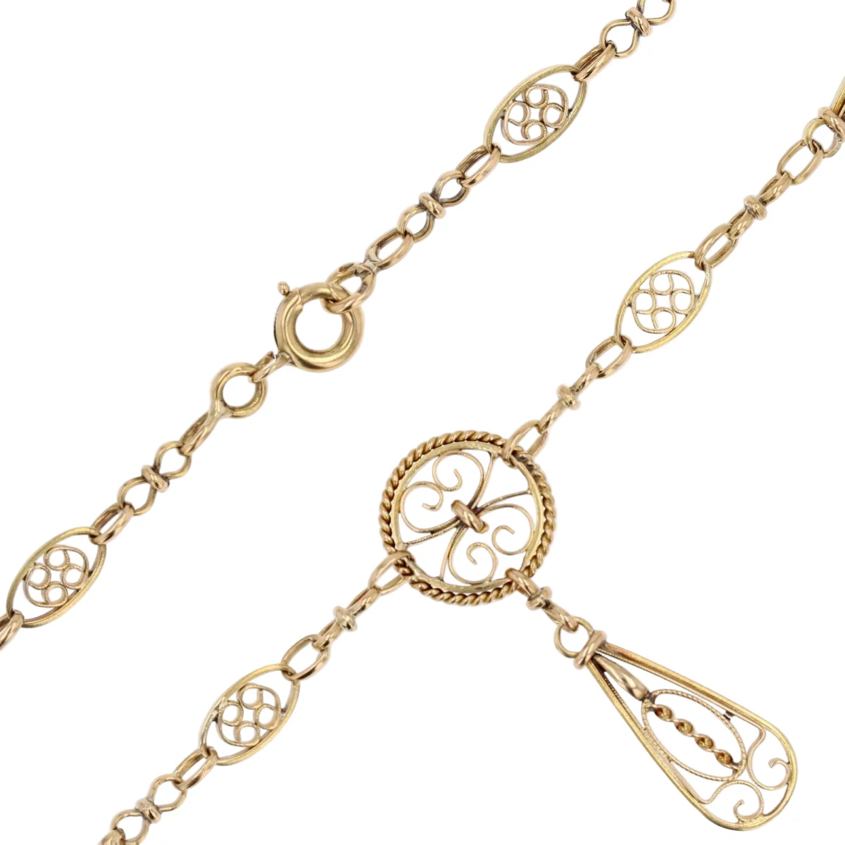 Collier Filigrané en or jaune - Image 4