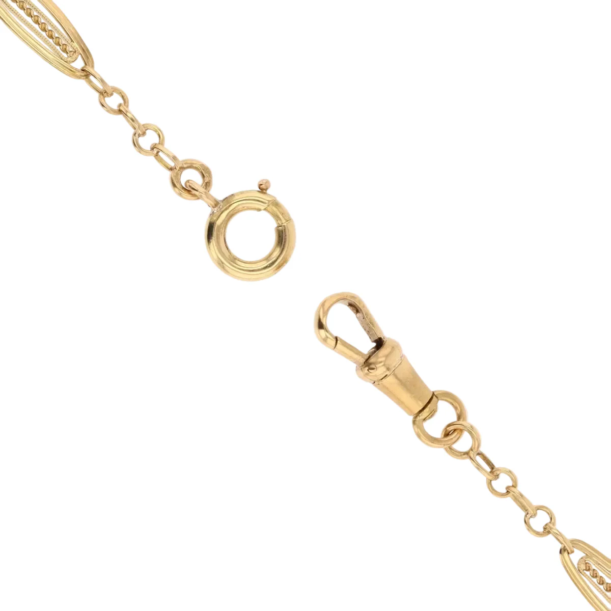 Collier Draperie en or jaune et perles - Image 4