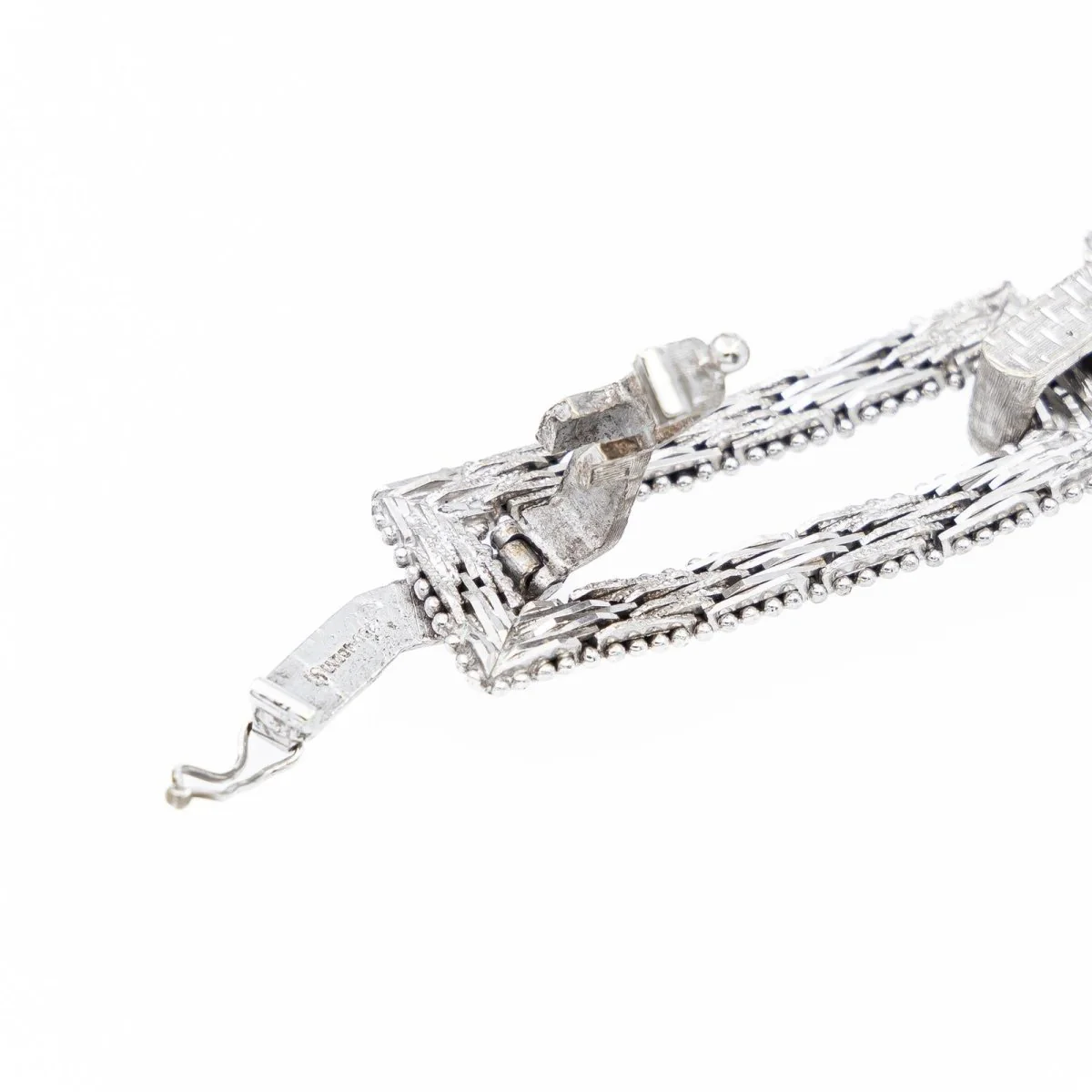 Collier Art déco Or blanc - Image 6