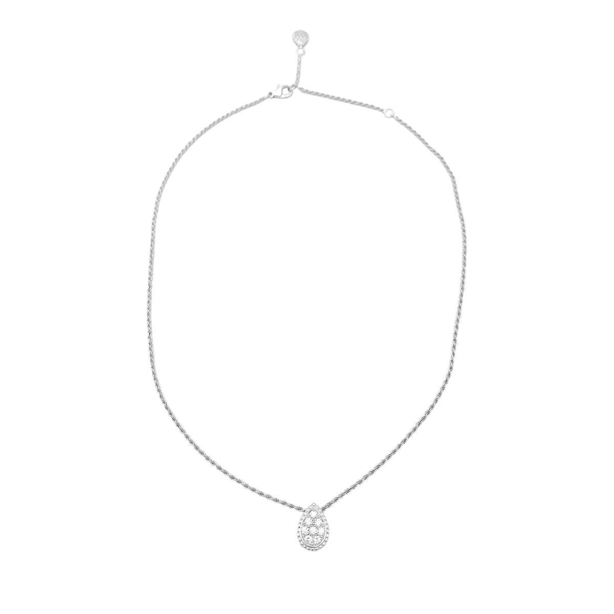 Collier BOUCHERON Serpent Bohème en or blanc et diamants. - Image 4