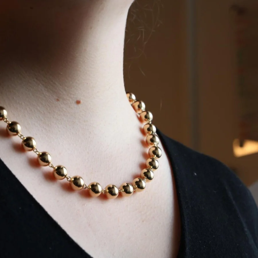 Collier Marseillais en or jaune - Image 2