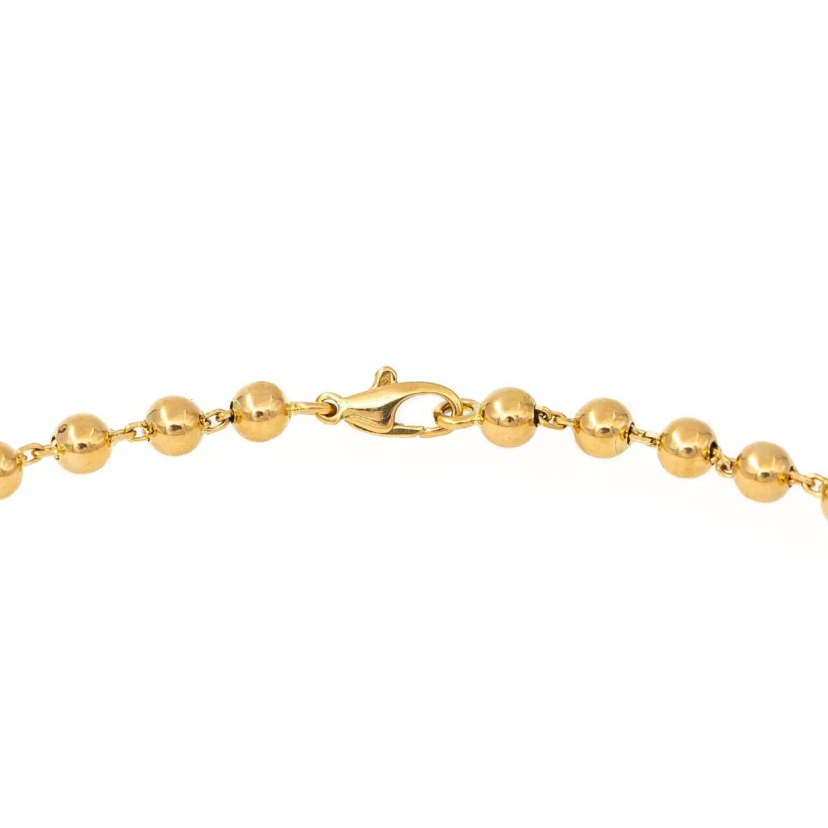 Collier Boules en or jaune - Image 5