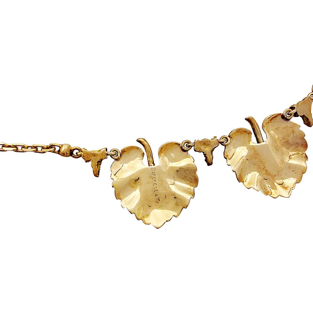 Collier Maille forçat BUCELLATI Feuilles en or jaune - Image 5