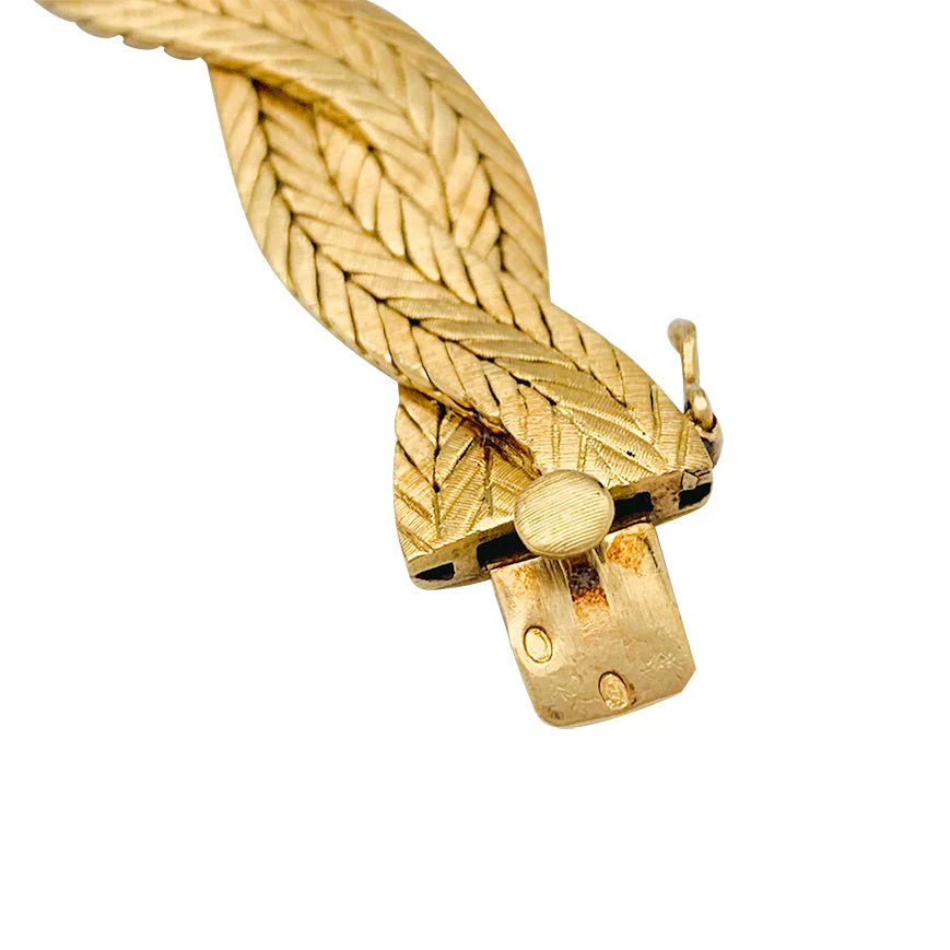 Collier Buccellati, tresse en or jaune - Image 5