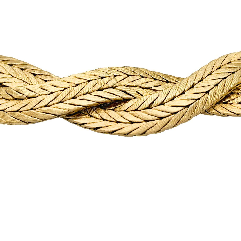 Collier Buccellati, tresse en or jaune - Image 7