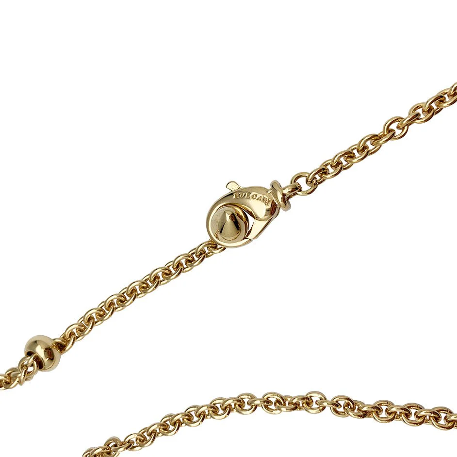 Collier Bulgari, "Tondo", or jaune et acier - Image 3