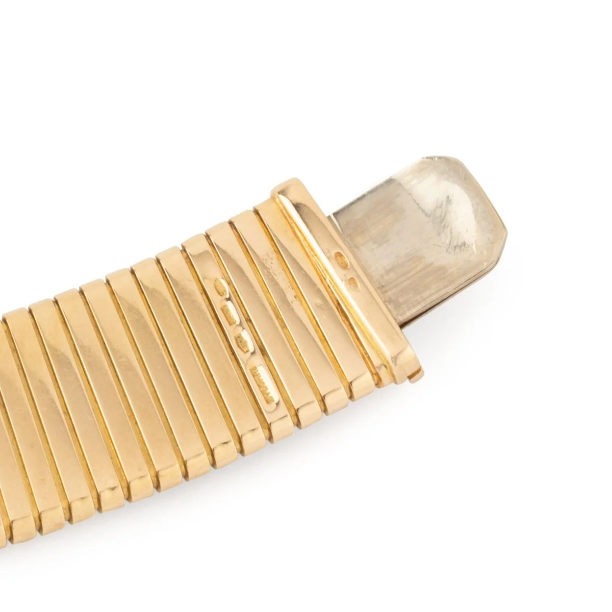 Collier BULGARI "Tubogas" en or jaune - Image 4