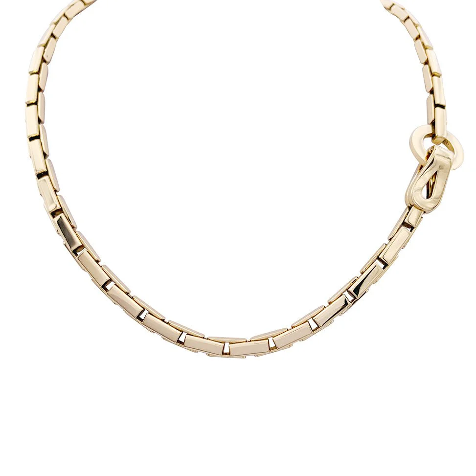 Collier CARTIER " Agrafe" en or jaune