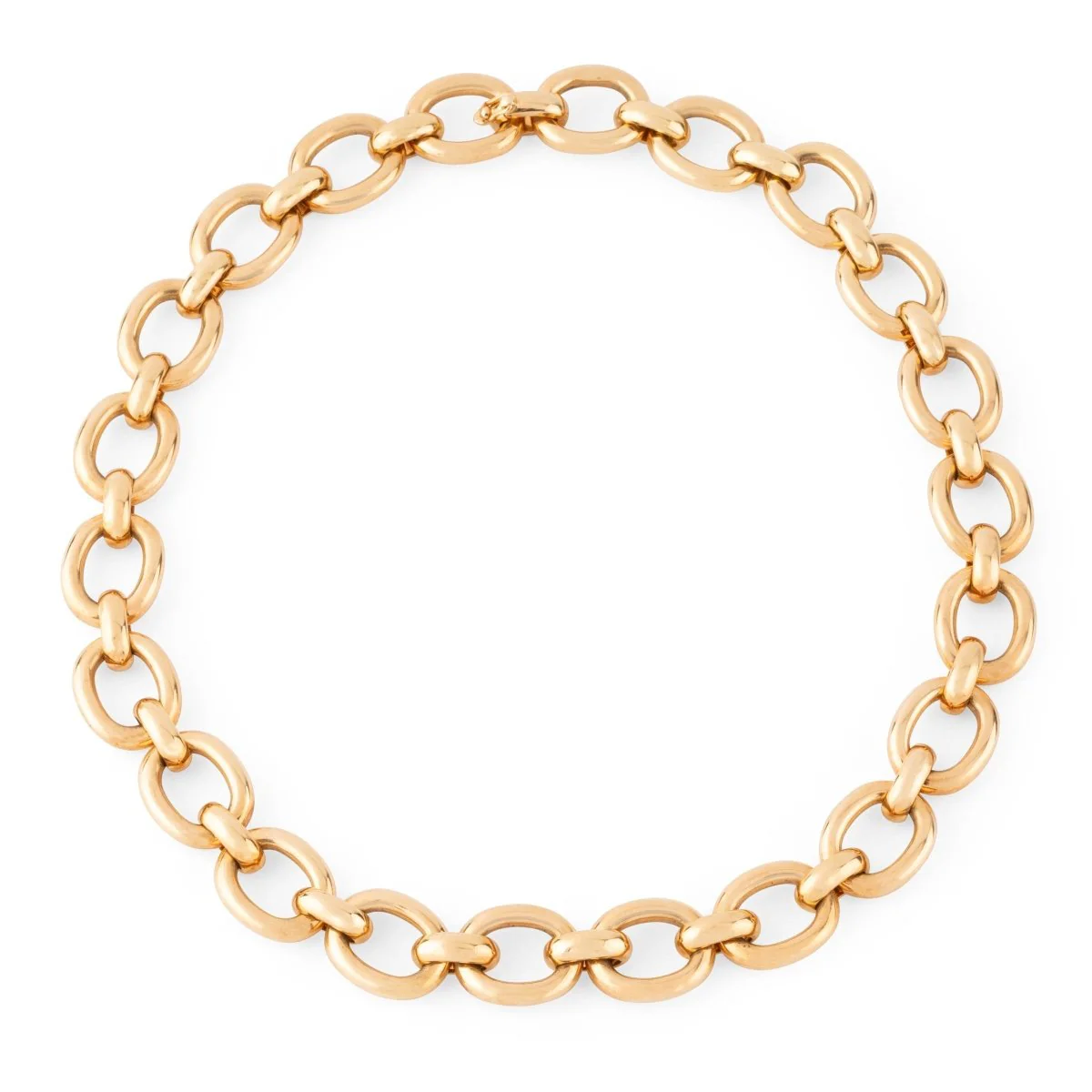 Collier CARTIER "Baignoire" en or jaune