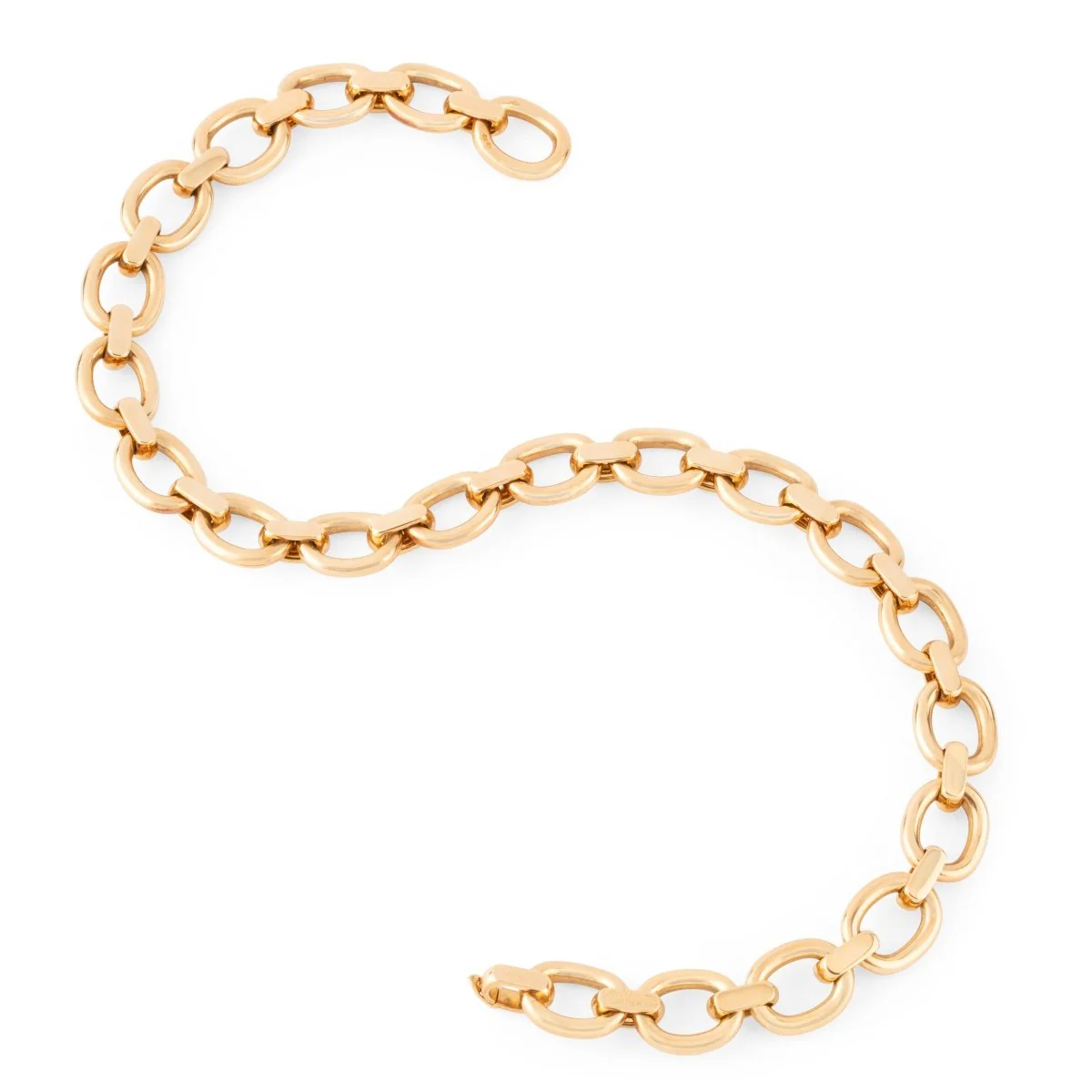 Collier CARTIER "Baignoire" en or jaune - Image 4