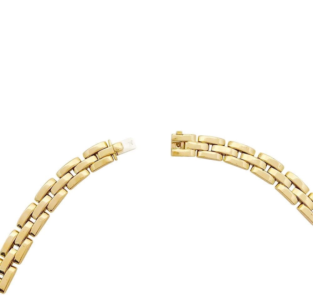 Collier CARTIER "Etrier" en or jaune et diamants - Image 3