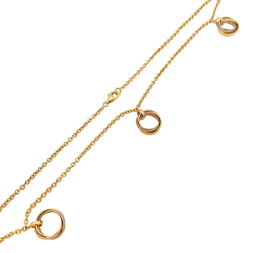 Collier CARTIER "Trinity" en trois ors - Image 4