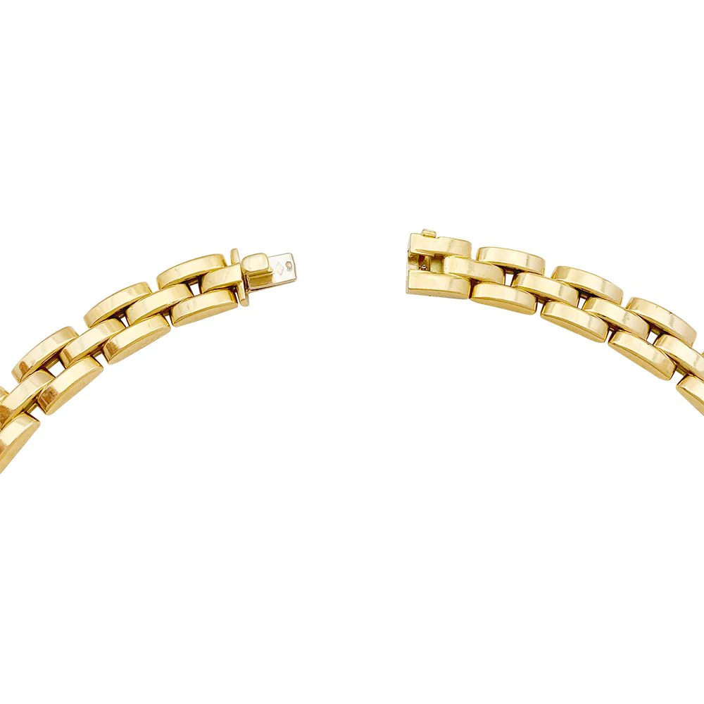 Collier CARTIER "Tyrana" en or jaune et diamants - Image 4