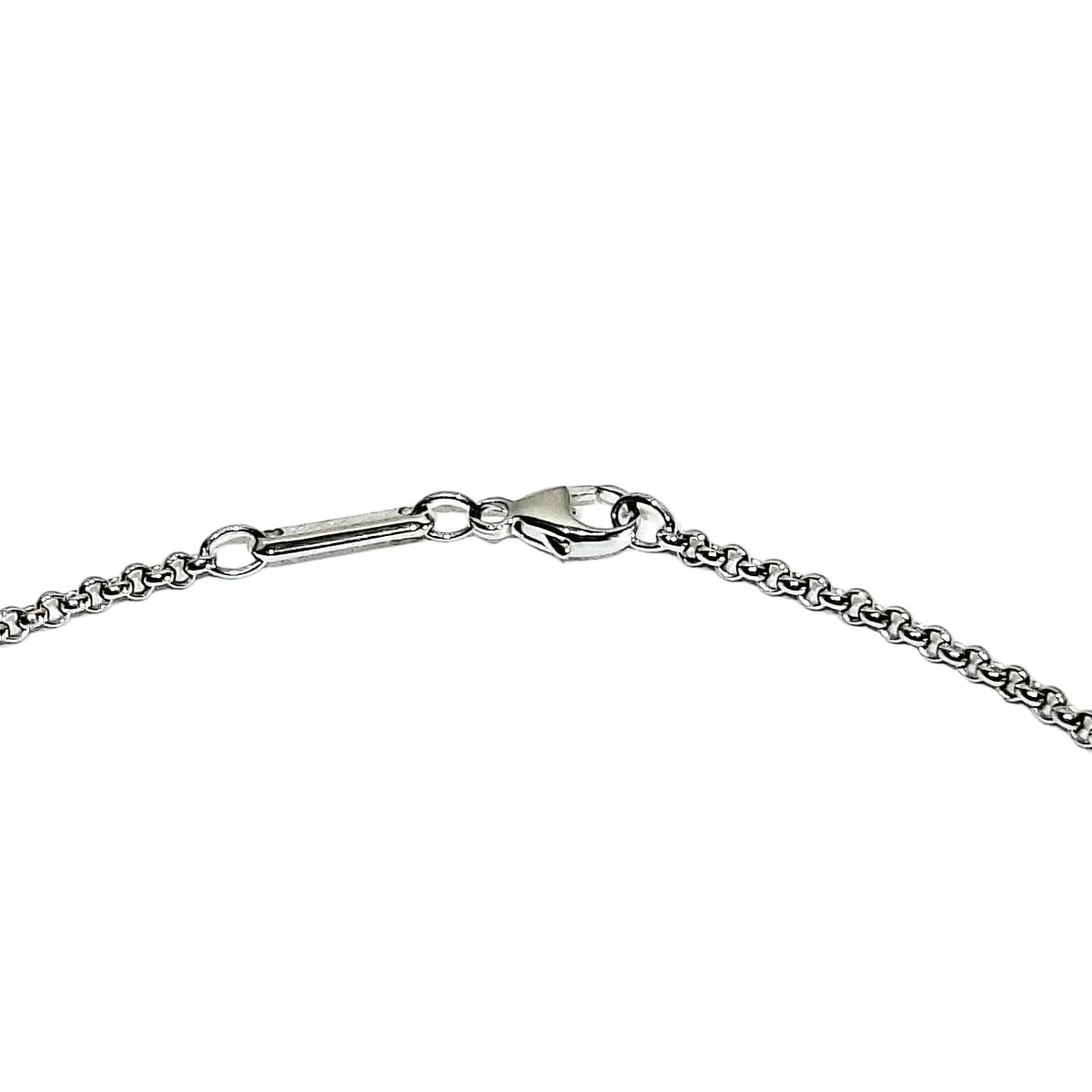 Collier Chaîne CHOPARD en or blanc - Image 7