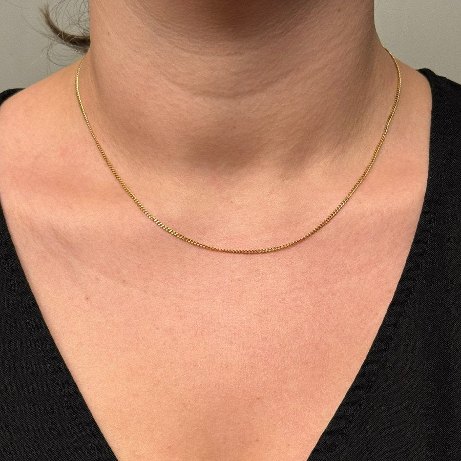 Collier Chaîne en or rose - Image 2