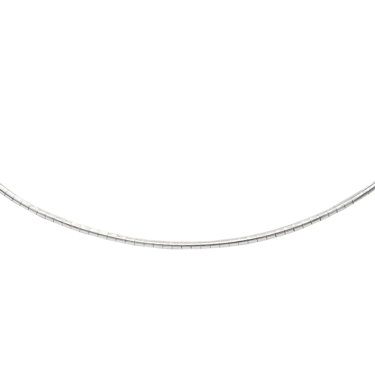 Collier Chaine Or blanc - Image 3
