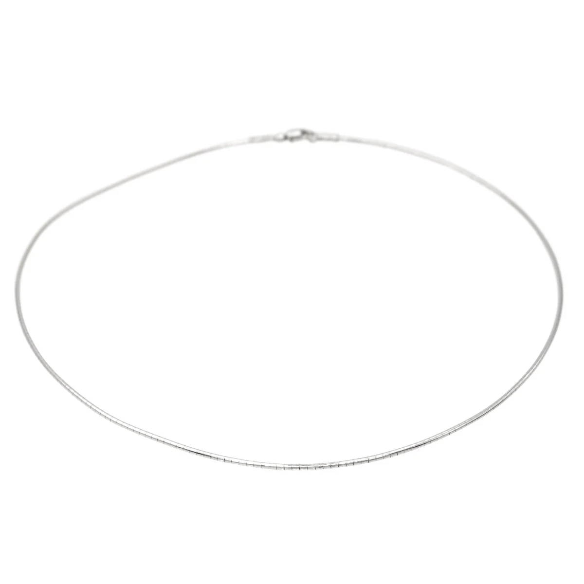 Collier Chaine Or blanc - Image 7