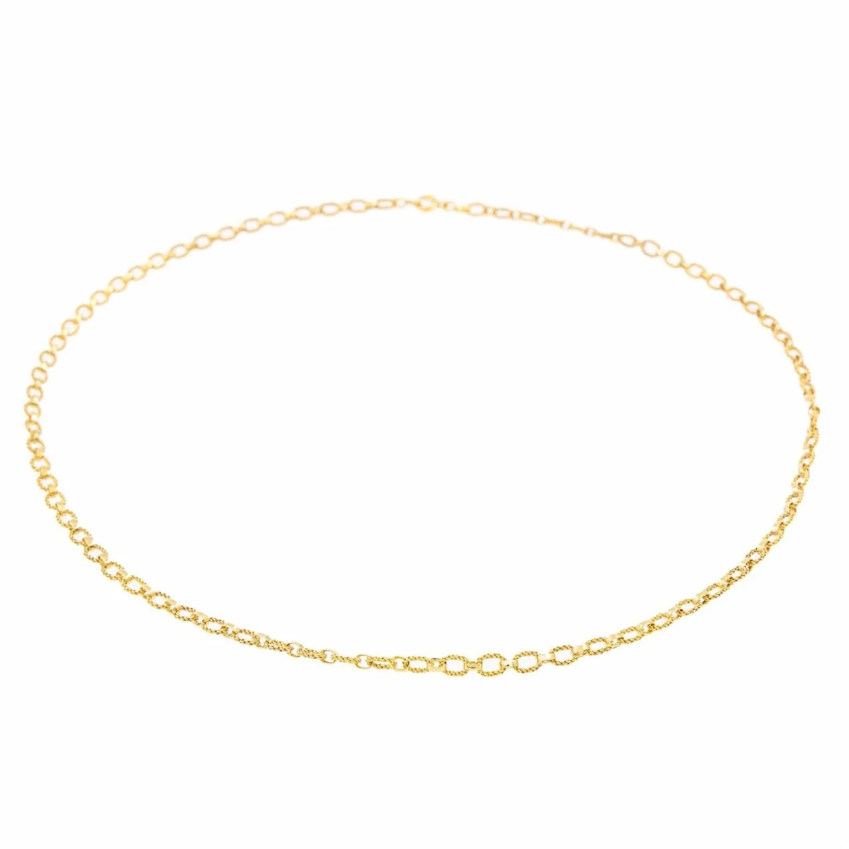 Collier Chaîne filigrane en Or jaune - Image 3