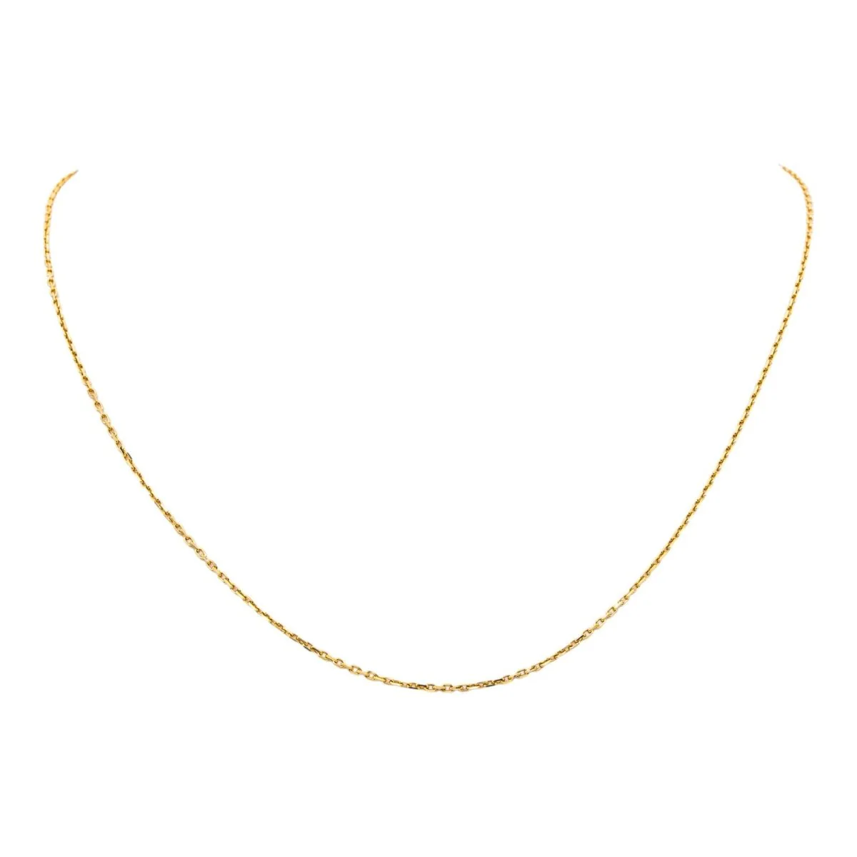 Collier Chaîne en or jaune