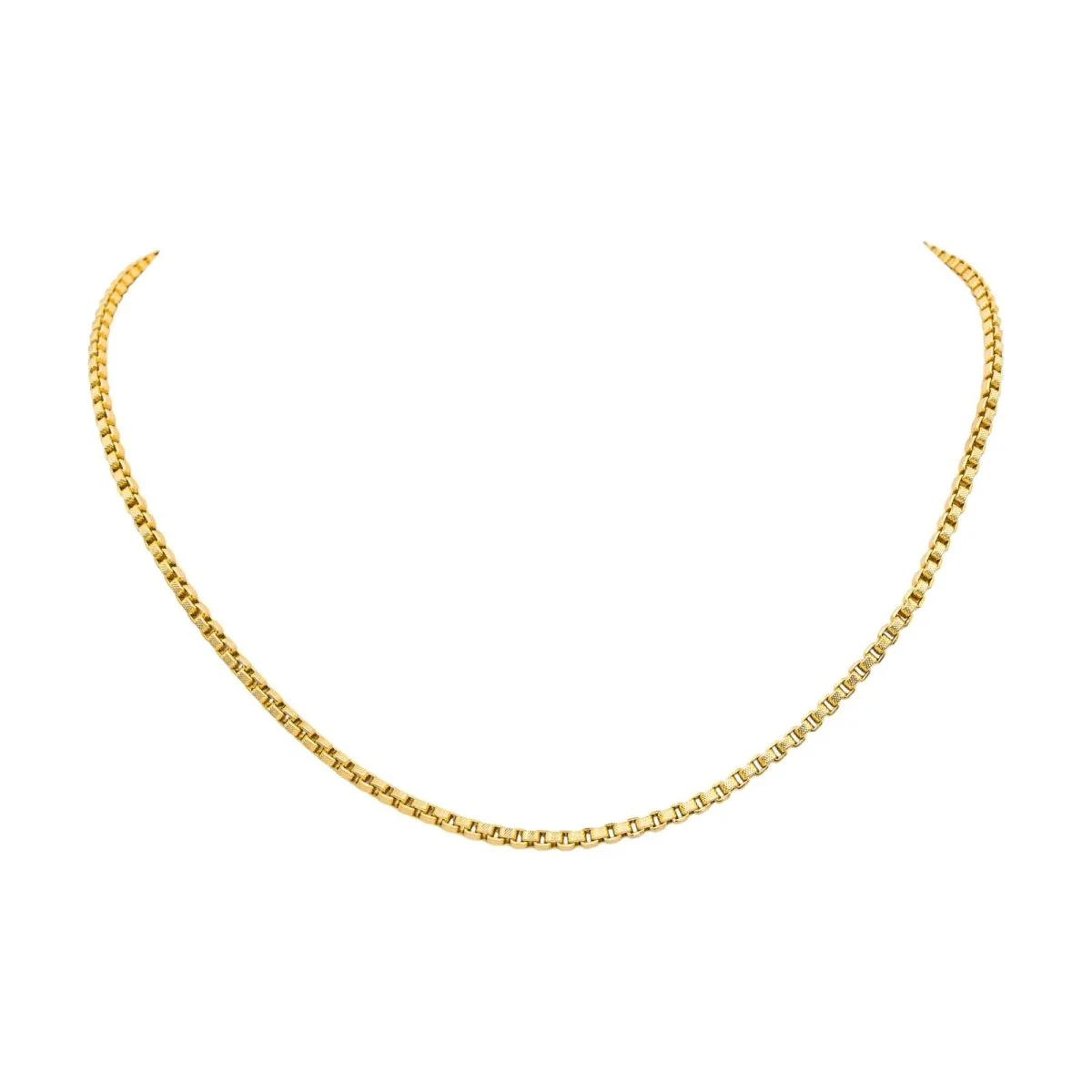 Collier Chaîne en or jaune