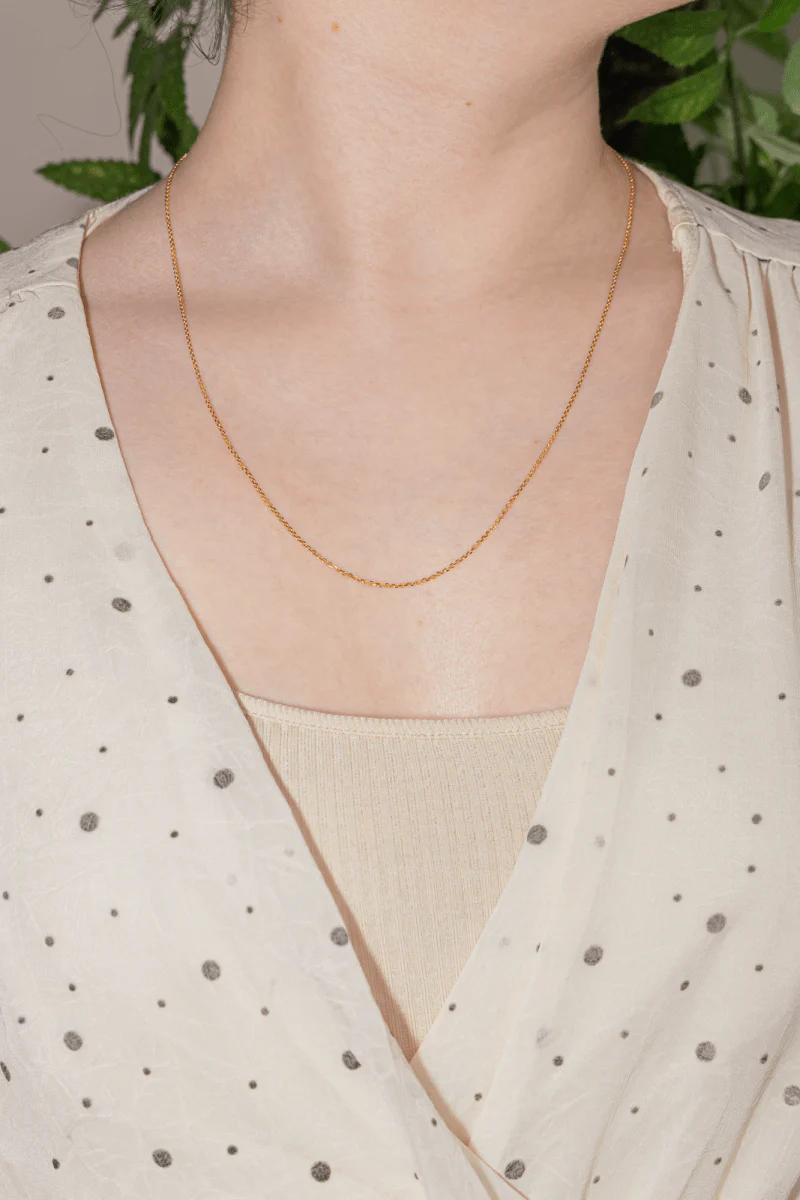 Collier Chaîne en or rose - Image 2