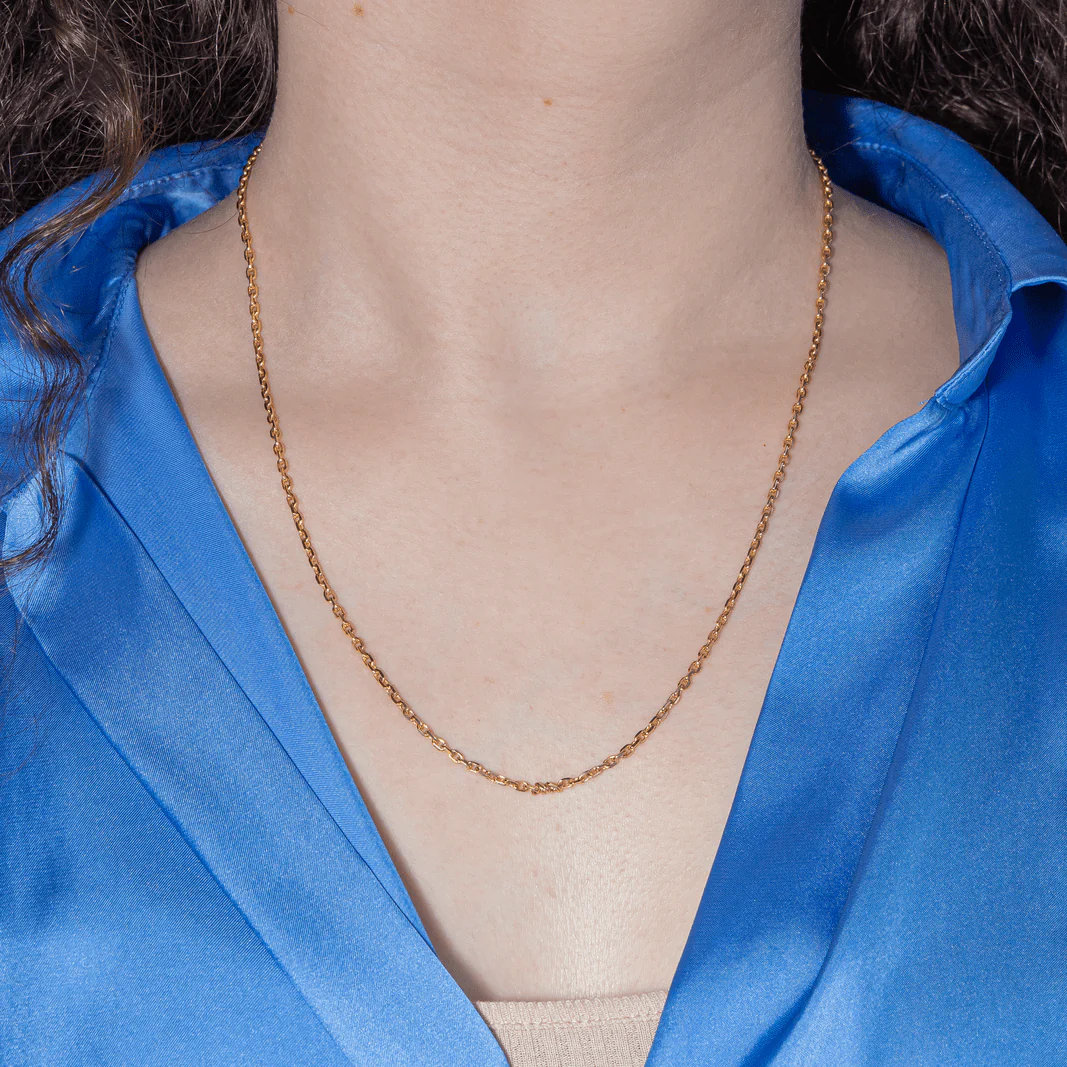 Collier Chaîne en or rose - Image 2