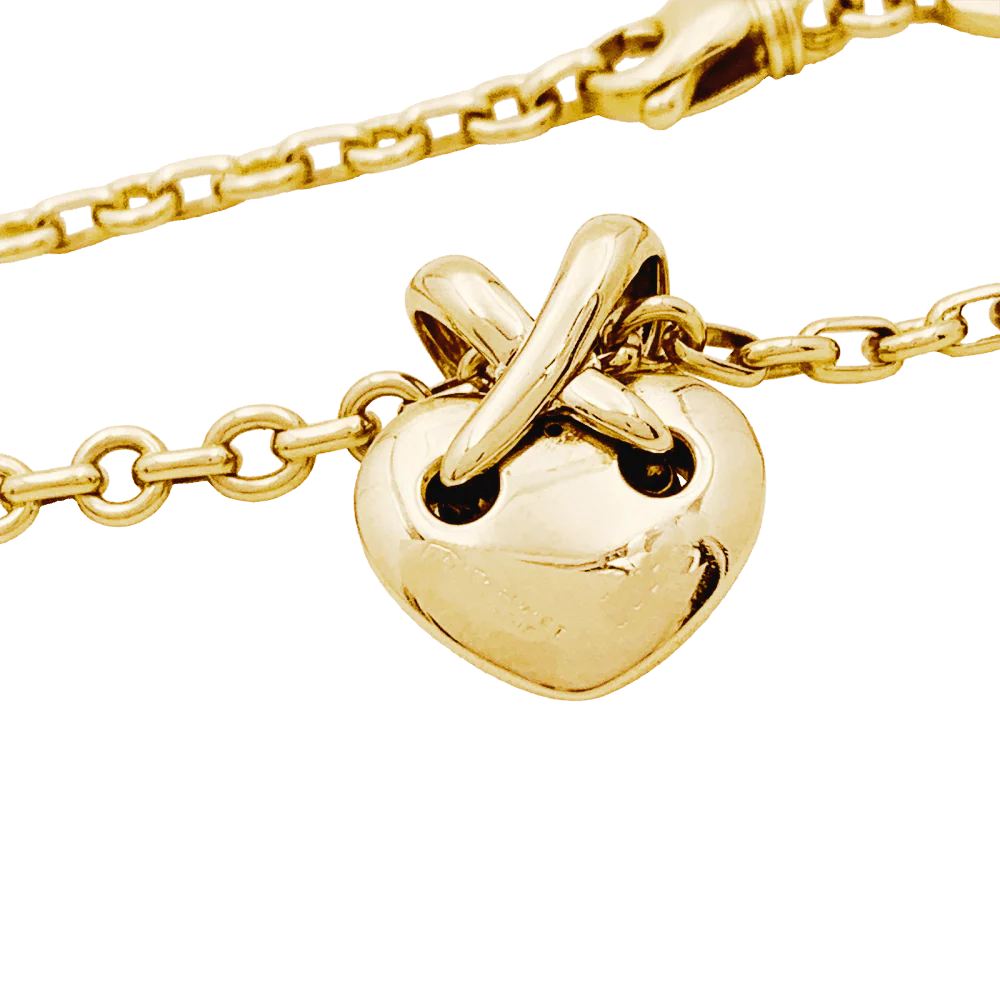 Collier Pendentif CHAUMET "Coeur Liens" en or jaune - Image 5
