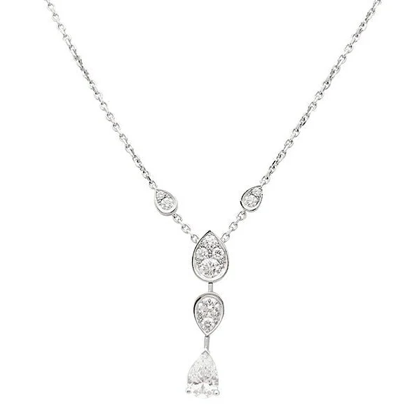 Collier CHAUMET "Joséphine" en or blanc et diamants
