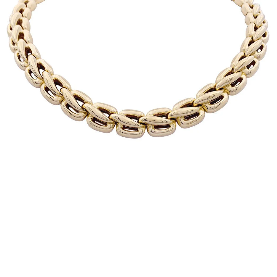 Collier CHAUMET "Kalinska" en or jaune - Image 2